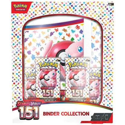 Front view of The Pokemon Trading Card Game Scarlet and Violet 151 Binder Collection.