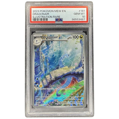 Dragonair 181/165 Illustration Rare PSA 10 Pokemon TCG Scarlet & Violet 151