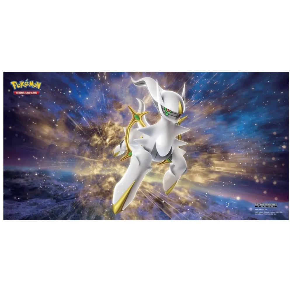 Playmat from The Pokemon Trading Card Game Arceus VSTAR Ultra Premium Collection.