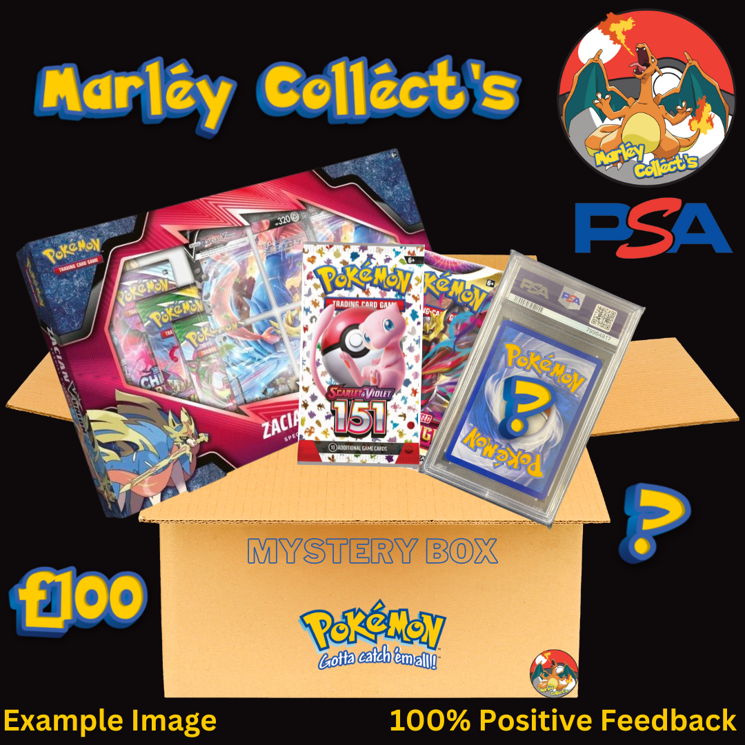 Pokemon Card £100 Mystery Box - PSA Graded Card Sealed Products | Booster Packs