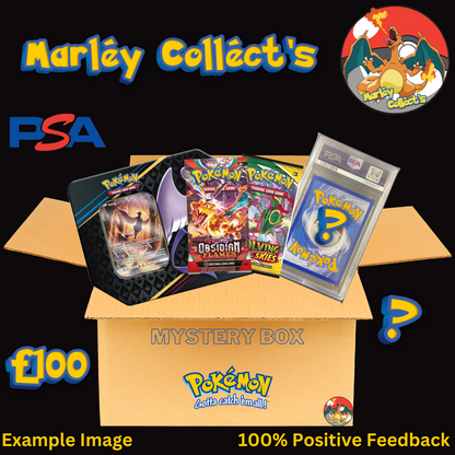 Pokemon Card £100 Mystery Box - PSA Graded Card Sealed Products | Booster Packs