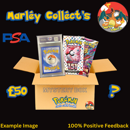 Pokemon Card £50 Mystery Box PSA Graded Card | Sealed Products | Booster Packs