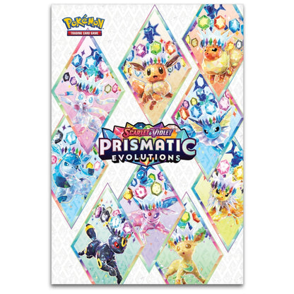 Prismatic Evolutions Poster Collection Pokemon TCG Scarlet & Violet PRE ORDER