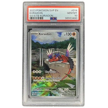 Koraidon SVP 014 Black Star Promo PSA 10 Pokemon Scarlet & Violet Base Set ETB