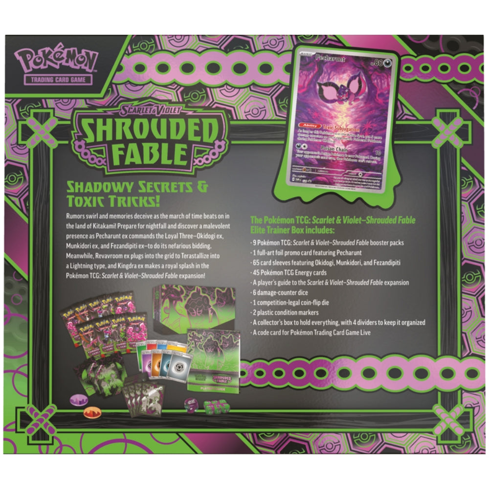 Pokemon TCG Scarlet & Violet Shrouded Fable - Elite Trainer Box PRE ORDER