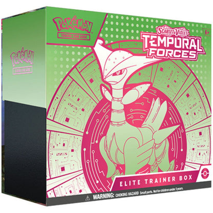 Temporal Forces Elite Trainer Box SEALED CASE - Pokemon TCG Scarlet & Violet