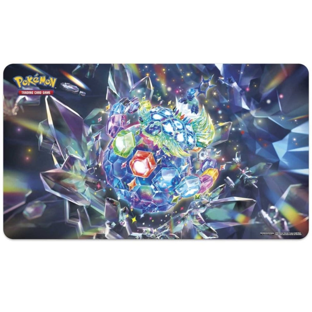 Terapagos ex Pokemon playmat from The Pokemon Trading Card Game Terapagos ex Ultra-Premium Collection.