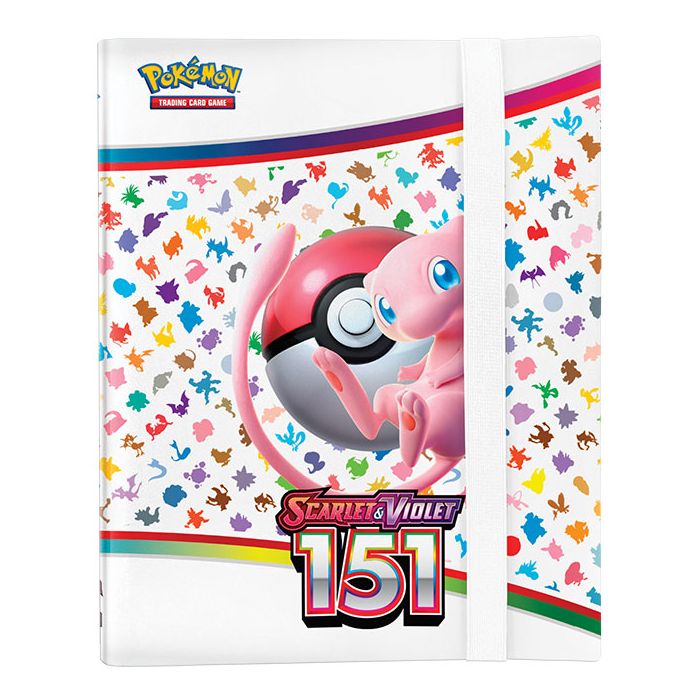 Pokemon Trading Card Game Scarlet and Violet 151 Binder from collection box..